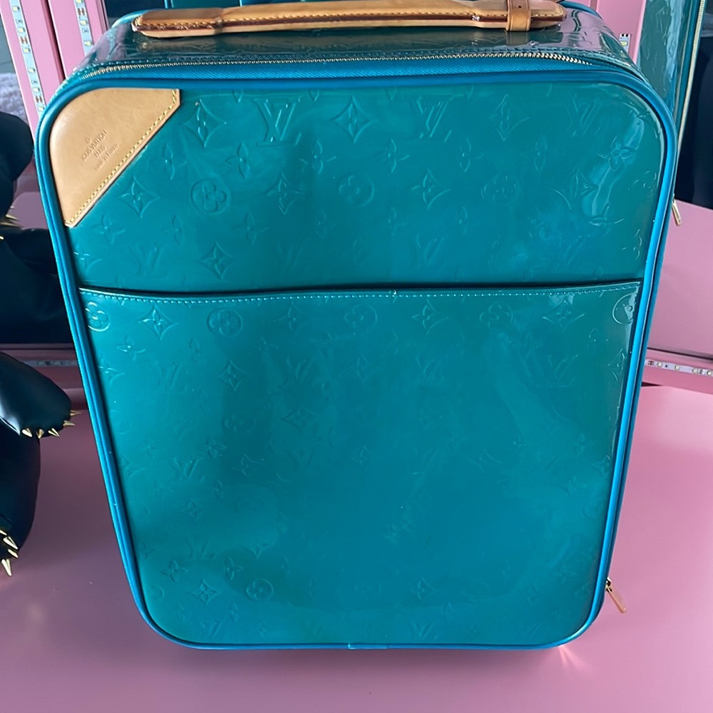 Louis Vuitton Bleu galactica suitcase